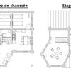 Plans -  Gîte (holiday cottage) Chalet de la Tour (Auvergne-Rhône-Alpes, Allier)