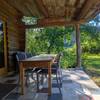 Terrasse -  Gîte (holiday cottage) Chalet de la Tour (Auvergne-Rhône-Alpes, Allier)