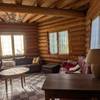 Salon du RDC -  Gîte (holiday cottage) Chalet de la Tour (Auvergne-Rhône-Alpes, Allier)