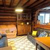 Coin canapé -  Gîte (holiday cottage) Medium-Sized Chalet (Auvergne-Rhône-Alpes, Allier)
