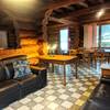 Coin canapé -  Gîte (holiday cottage) Medium-Sized Chalet (Auvergne-Rhône-Alpes, Allier)