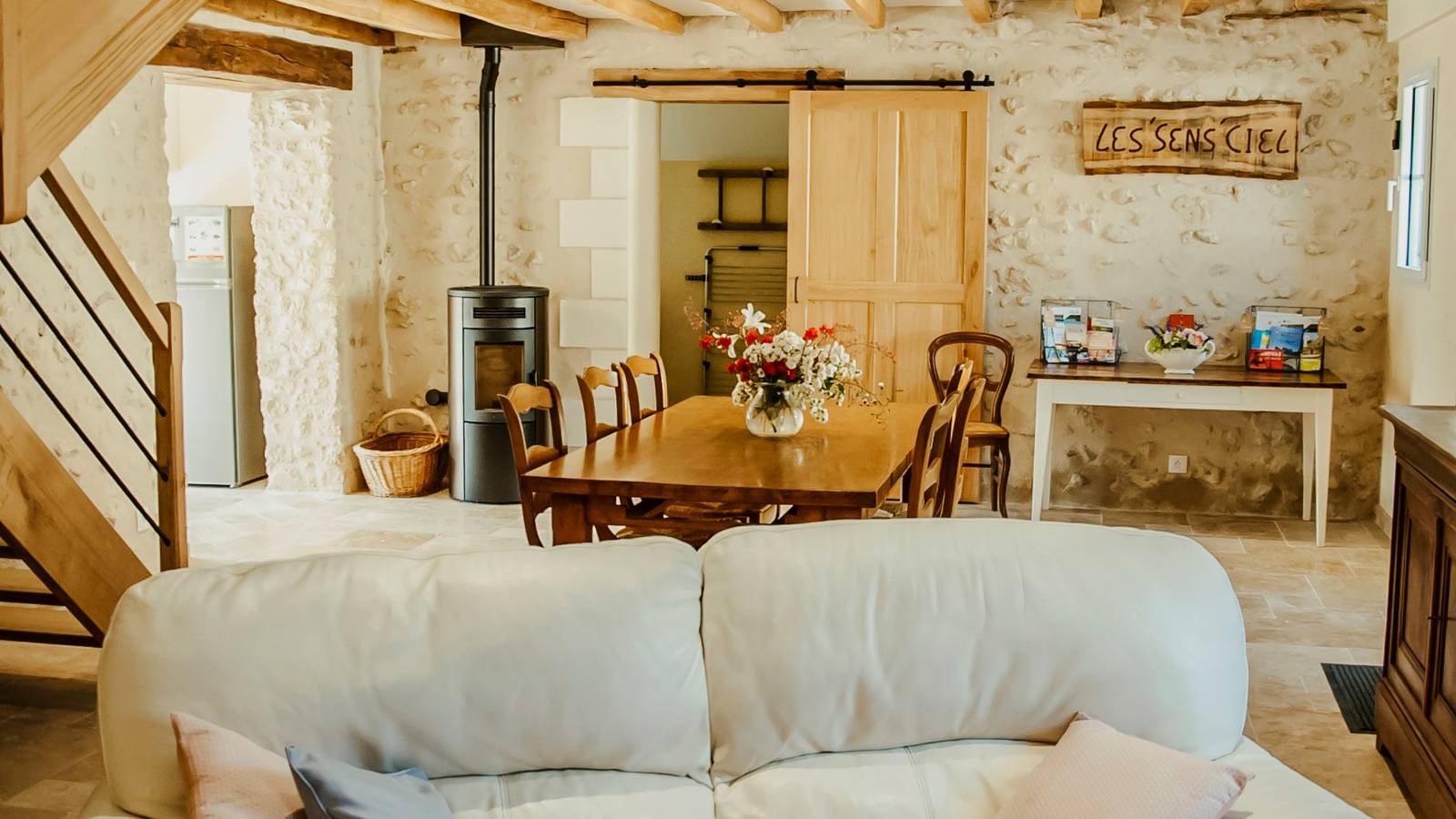 Salon - Tourist accommodation Centre-Val de Loire Indre-et-Loire Les Sens Ciel