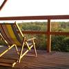 Le belvédère, véritable "piège à sieste"! -  Gîte Les Eco-Logis d'Ensarnaut "Côté Laurier" (Occitanie, Gers)
