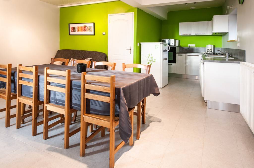 Séjour et cuisine - Tourist accommodation Auvergne-Rhône-Alpes Loire Gîte du pré charmant