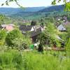 Vue sur la vallée depuis le jardin -  Gîte (holiday cottage) Schirbach cellar (Grand Est, Haut-Rhin)