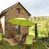 Le gîte et sa terrasse -  Gîte Safran (Occitanie, Aveyron)