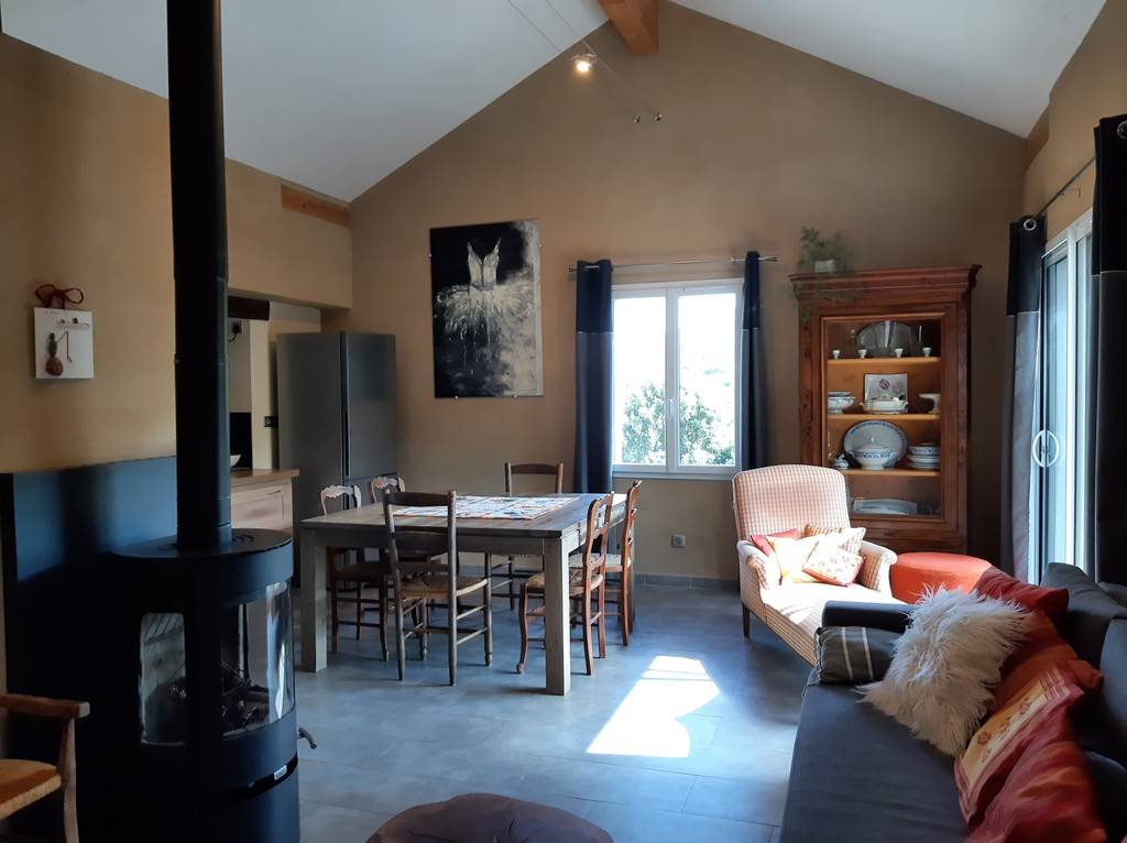 le salon - Hébergement touristique Occitanie Lozère GITE PAUL