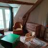 Le petit coin salon dans le dortoir à l'étage -  Relay Relais d'Accueil Paysan (Centre-Val de Loire, Indre)