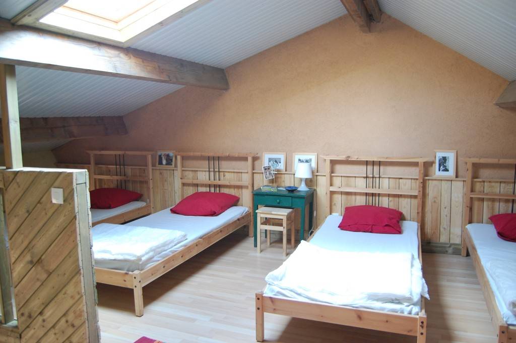 Chambre pour 6 personnes - Hébergement touristique Occitanie Hérault Gîte de Pouss'combe