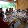 Séjour famille : repas collectif -  Accueil social Gîte de la Tuilerie (Auvergne-Rhône-Alpes, Rhône)
