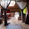 la chambre "cosy" -  Accueil social "Ensemble, pas à pattes au Verger des Elfes" (Occitanie, Aveyron)