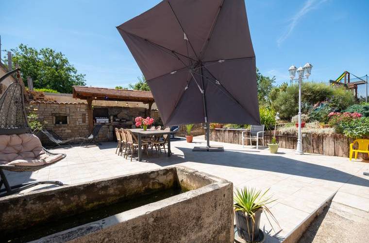 Terrasse vue large -  GITE DES 3 SUISSESSES (Grand Est, Vosges)