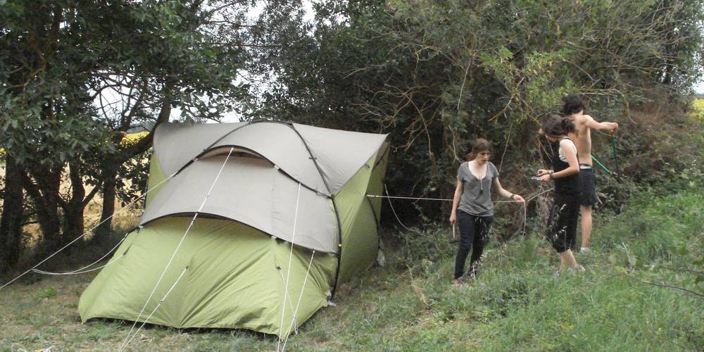 Emplacement de tente -  CAMPING DU MOUTON NOIR (Occitanie, Gers)