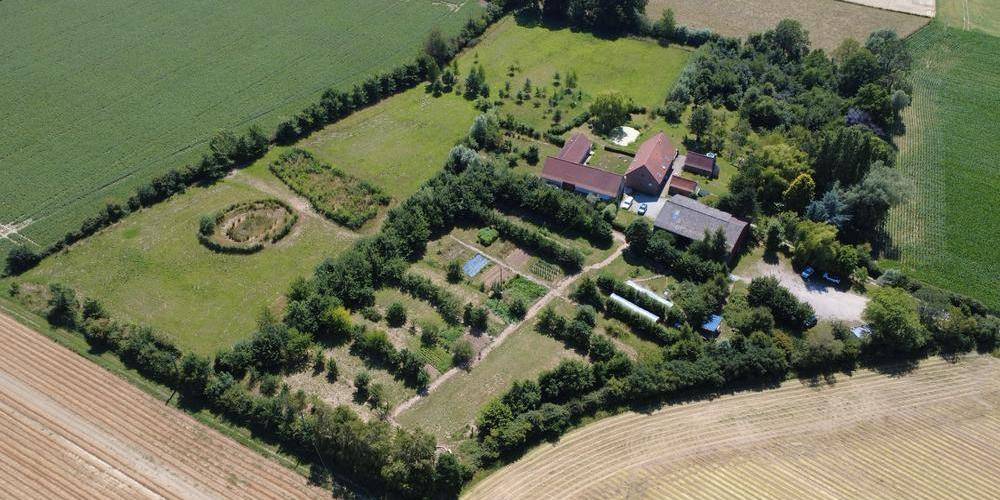 Le site associatif de 3 hectares. -  LES JARDINS DU CYGNE (Hauts-de-France, Nord)