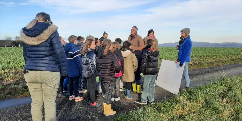 Les chantiers de plantations avec tous les publics (scolaires, agricoles, particuliers, associations) -  LES JARDINS DU CYGNE (Hauts-de-France, Nord)
