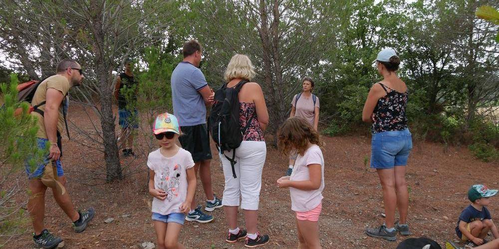 les enfants sont les bienvenus dans la balade -  DOMAINE PONS GRALET (Occitanie, Pyrénées-Orientales)