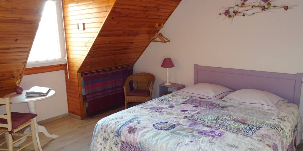 Chambre avec un lit de 160 -  Les petites centaurées (Normandie, Manche)