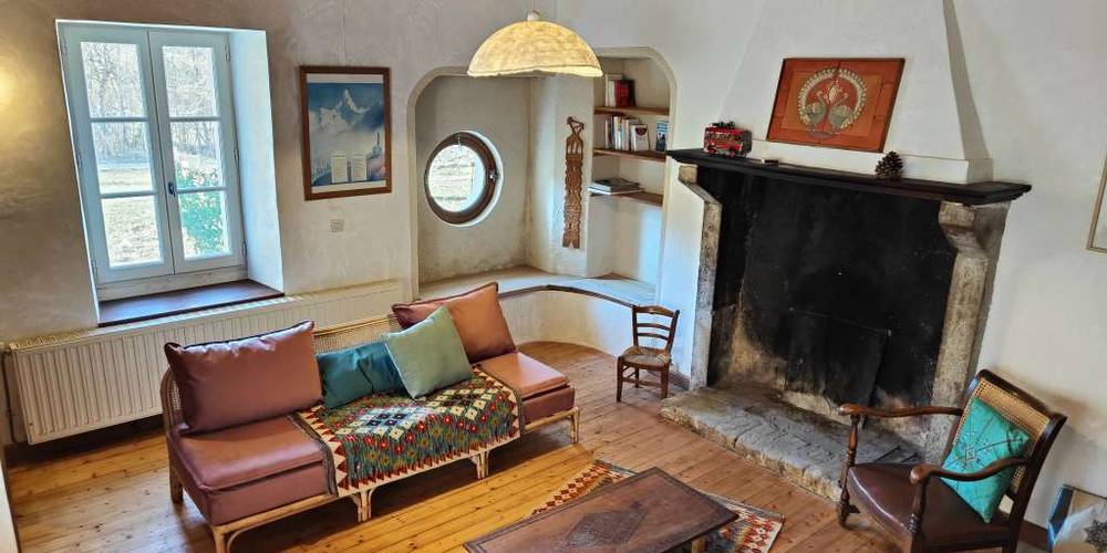 le coin salon -  SOLAURE distillery farm (Auvergne-Rhône-Alpes, Drôme)