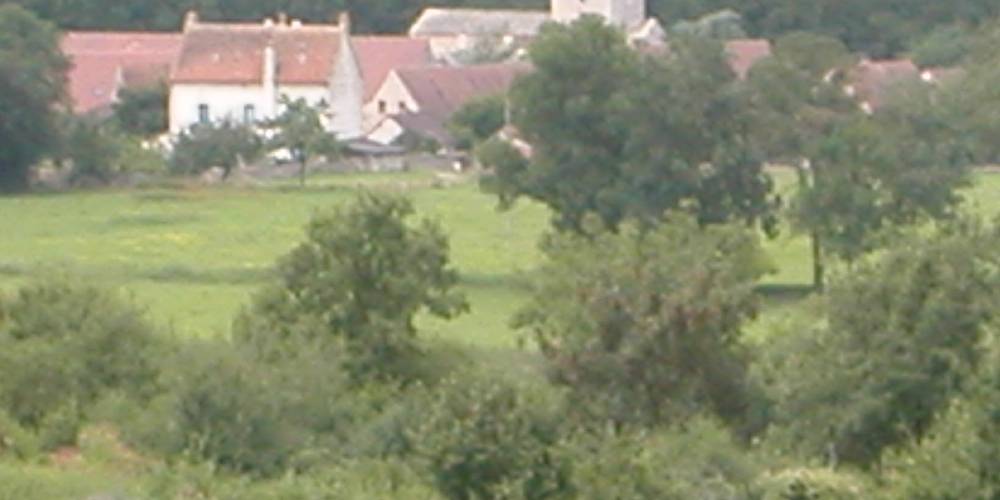 Malay depuis les vignes -  GÎTE PAYSAN (Bourgogne-Franche-Comté, Saône-et-Loire)