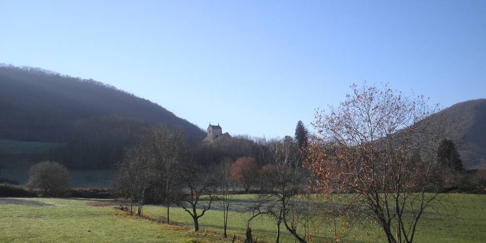 le clocher du village veille -  Gite Lamourette (Bourgogne-Franche-Comté, Jura)