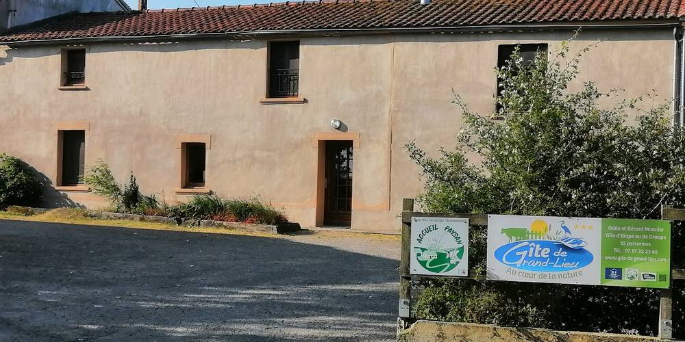 Gîte Accueil Paysan -  GITE DE GRAND LIEU (Pays de la Loire, Loire-Atlantique)