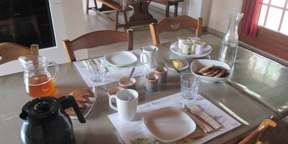 Petits déjeuner -  GITE DE GRAND LIEU (Pays de la Loire, Loire-Atlantique)