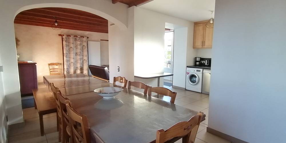 pièce de vie - salle à manger -  GITE DE GRAND LIEU (Pays de la Loire, Loire-Atlantique)