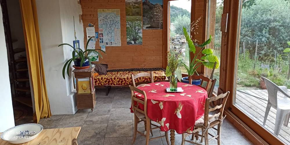 véranda salon -  KARKAM SAFRAN (Provence-Alpes-Côte d’Azur, Alpes-de-Haute-Provence)