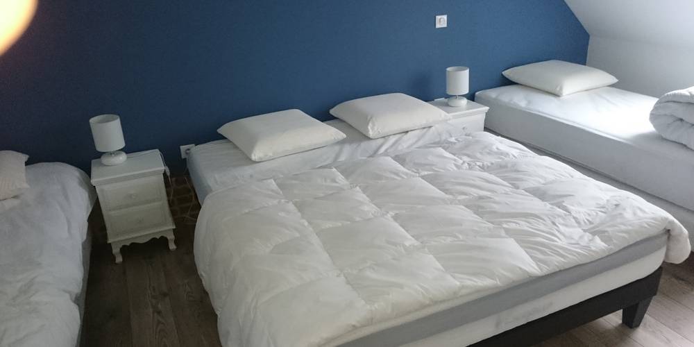 Chambre 1 avec douche et WC -  Le Clos Masure Gîte à 15 min de la mer (Normandie, Seine-Maritime)