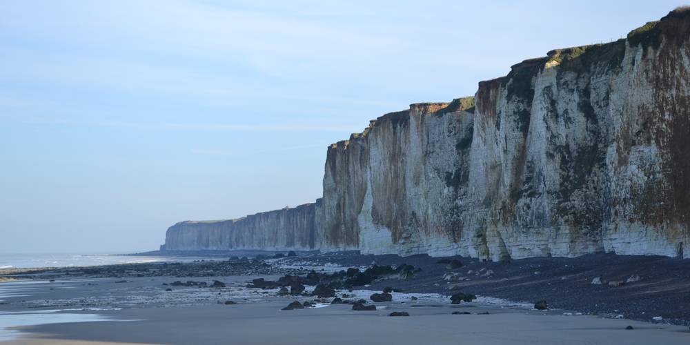 Plage de veules les roses -  Le Clos Masure Gîte à 15 min de la mer (Normandie, Seine-Maritime)