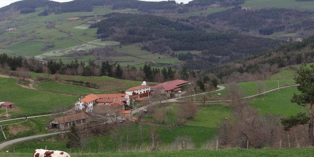  Gîte la Ferme de Servanges  -Parcours pieds nus "Lou Pié-Déchô" (Auvergne-Rhône-Alpes, Loire)