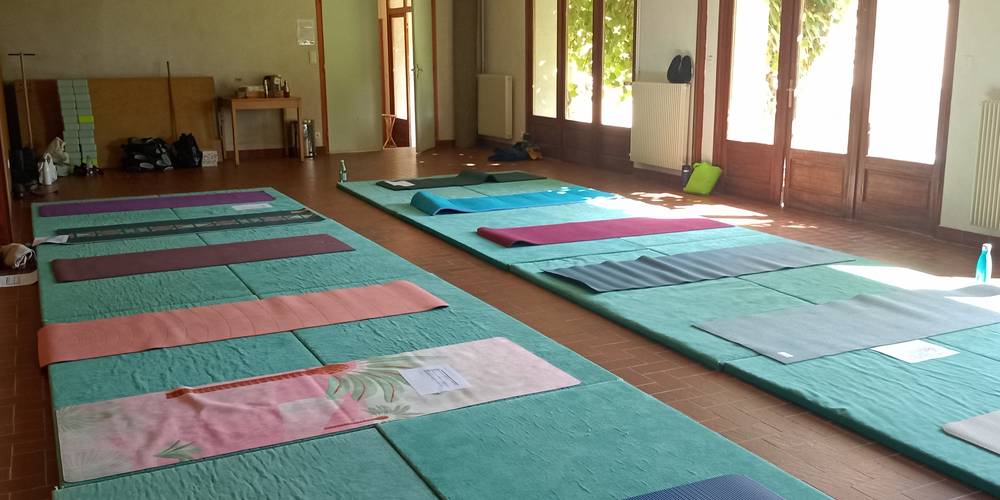 La salle d'activité en mode activité de yodétente, sport, ... -  LE CHÂTEAU PARTAGE (Auvergne-Rhône-Alpes, Savoie)