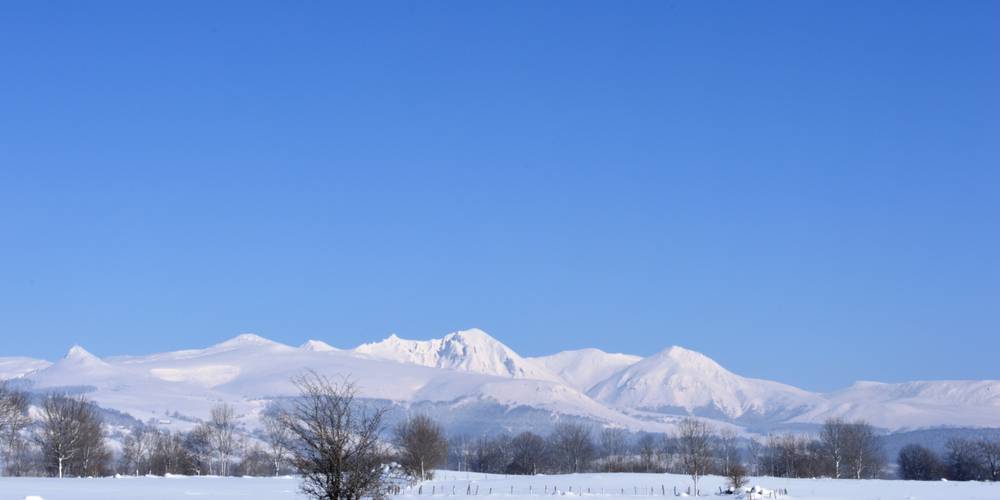 Massif du Sancy en hiver quand il y a de la neige..... -  GAEC de Millepertuis (Auvergne-Rhône-Alpes, Puy-de-Dôme)