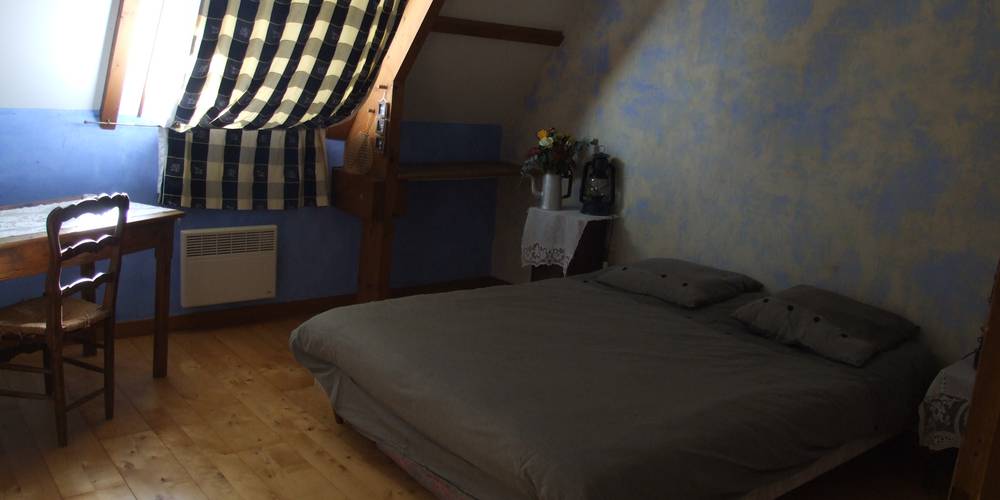 chambre océane (2 lits de 90) -  LA FERME D'ETIENNETTE (Normandie, Manche)