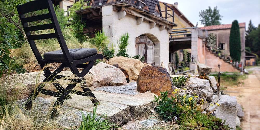 Jardin botanique des bergeries. -  GÎTE DE LA TRUIE QUI FILE (Occitanie, Tarn)