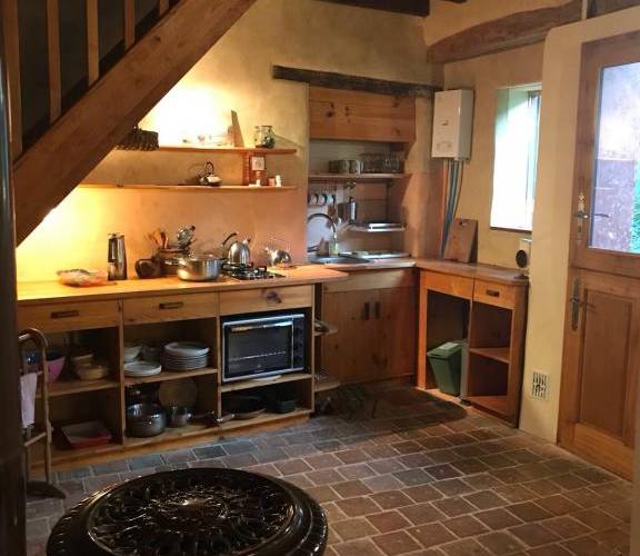 Le coin cuisine -  Gîte de Fontenelle (Pays de la Loire, Mayenne)