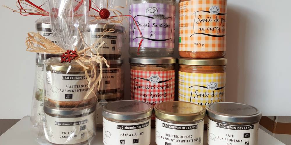 Quelques produits de notre mini boutique -  La Ferme du Biau Chemin des Landes (Pays de la Loire, Loire-Atlantique)