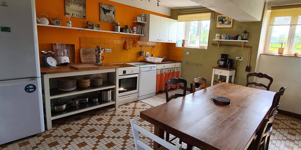 Cuisine gîte meublé -  La Ferme Buissonnière (Normandie, Orne)