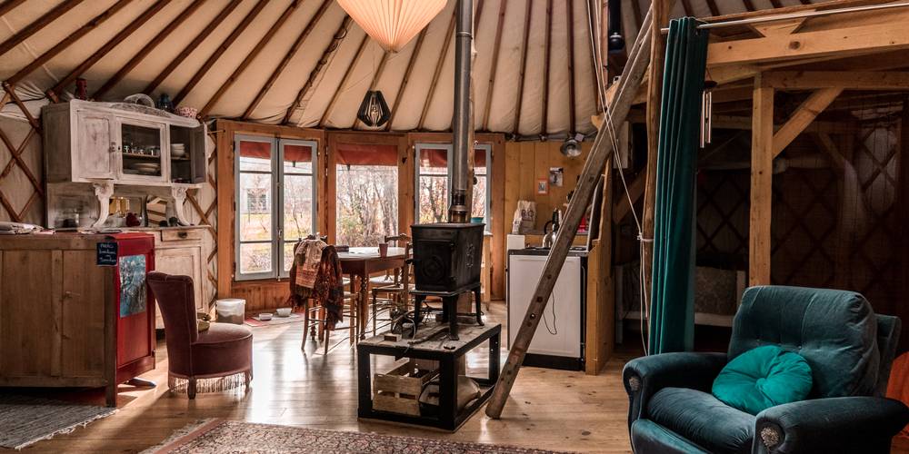  Chez Marine Batigne-Yourte au pays du Pastel (Occitanie, Tarn)