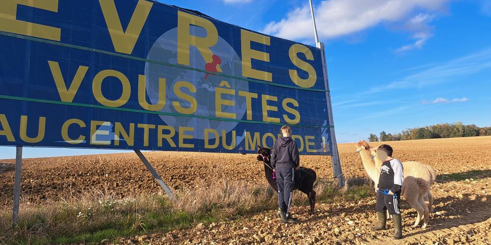 Une petite sortie le long du TGV, y'a pas à dire, on sait où on est ... -  LAMA RANATHA (Grand Est, Meuse)