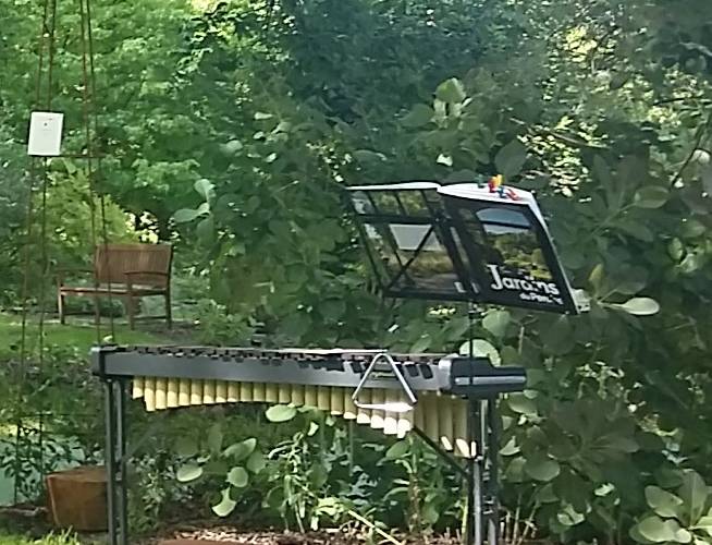 Concert au jardin -  La Grande Maison (Normandie, Orne)