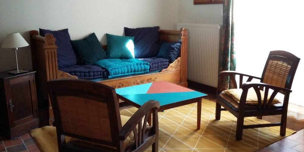 Salon gîte -  La Grande Maison (Normandie, Orne)