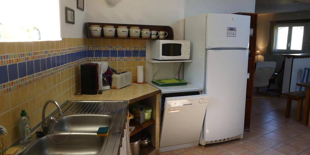 Cuisine. -  Gîte La Piarra (Auvergne-Rhône-Alpes, Drôme)