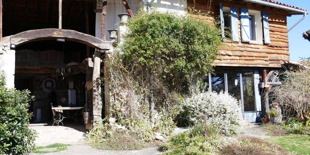 entrée cuisine ext. et ch. Paéonia -  Binette et Pinceaux (Occitanie, Ariège)