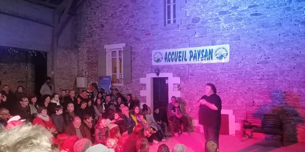soirée théâtre à la ferme 10/2024 -  Mandra Farm (Occitanie, Lot)