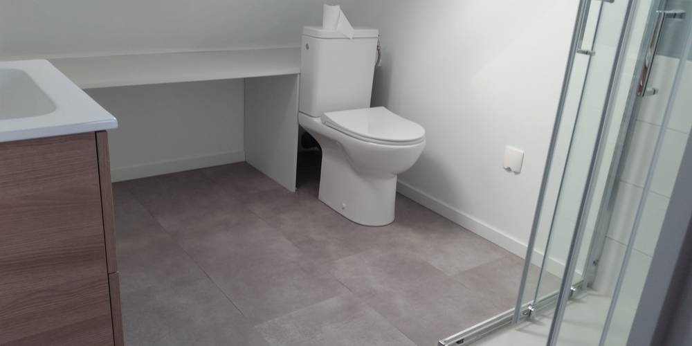 Salle de bain étage -  Le Gîte des Rivières (Pays de la Loire, Maine-et-Loire)