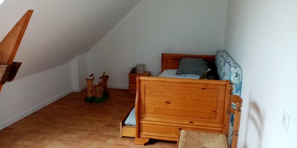 Chambre 2 lits simples étage -  Le Gîte des Rivières (Pays de la Loire, Maine-et-Loire)