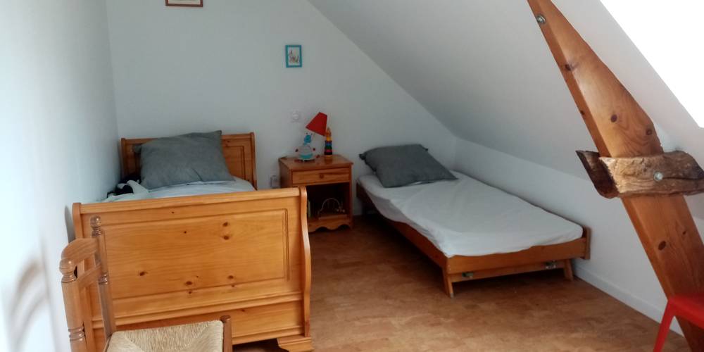 Chambre 2 lits simples étage -  Le Gîte des Rivières (Pays de la Loire, Maine-et-Loire)