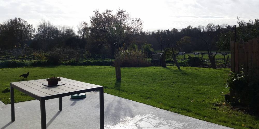 Terrasse -  Le Gîte des Rivières (Pays de la Loire, Maine-et-Loire)