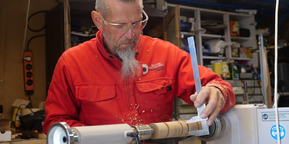 Tourneur déguisé en cynorhodon -  La Ferme des églantiers (Provence-Alpes-Côte d’Azur, Hautes-Alpes)